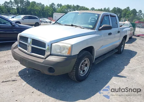 2006 Dodge Dakota St из США, поврежденный, VIN 1D7HE28KX6S694544